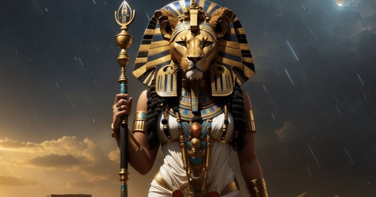 Tefnut: The Goddess of moisture, rain and dew